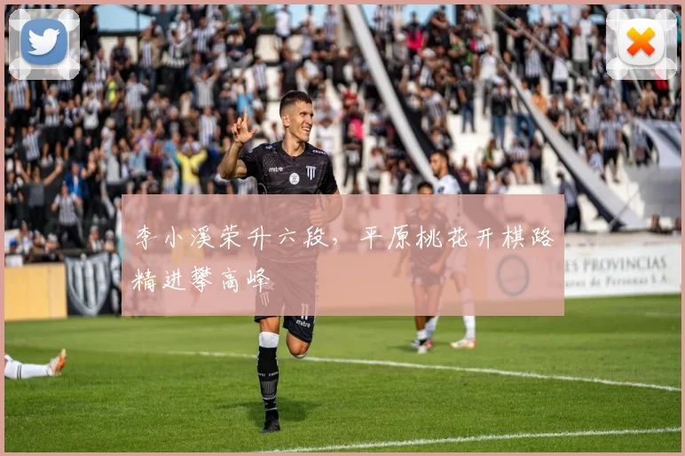 李小溪荣升六段,平原桃花开棋路精进攀高峰